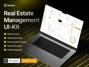 Serenia - Real Estate Management UI-Kit