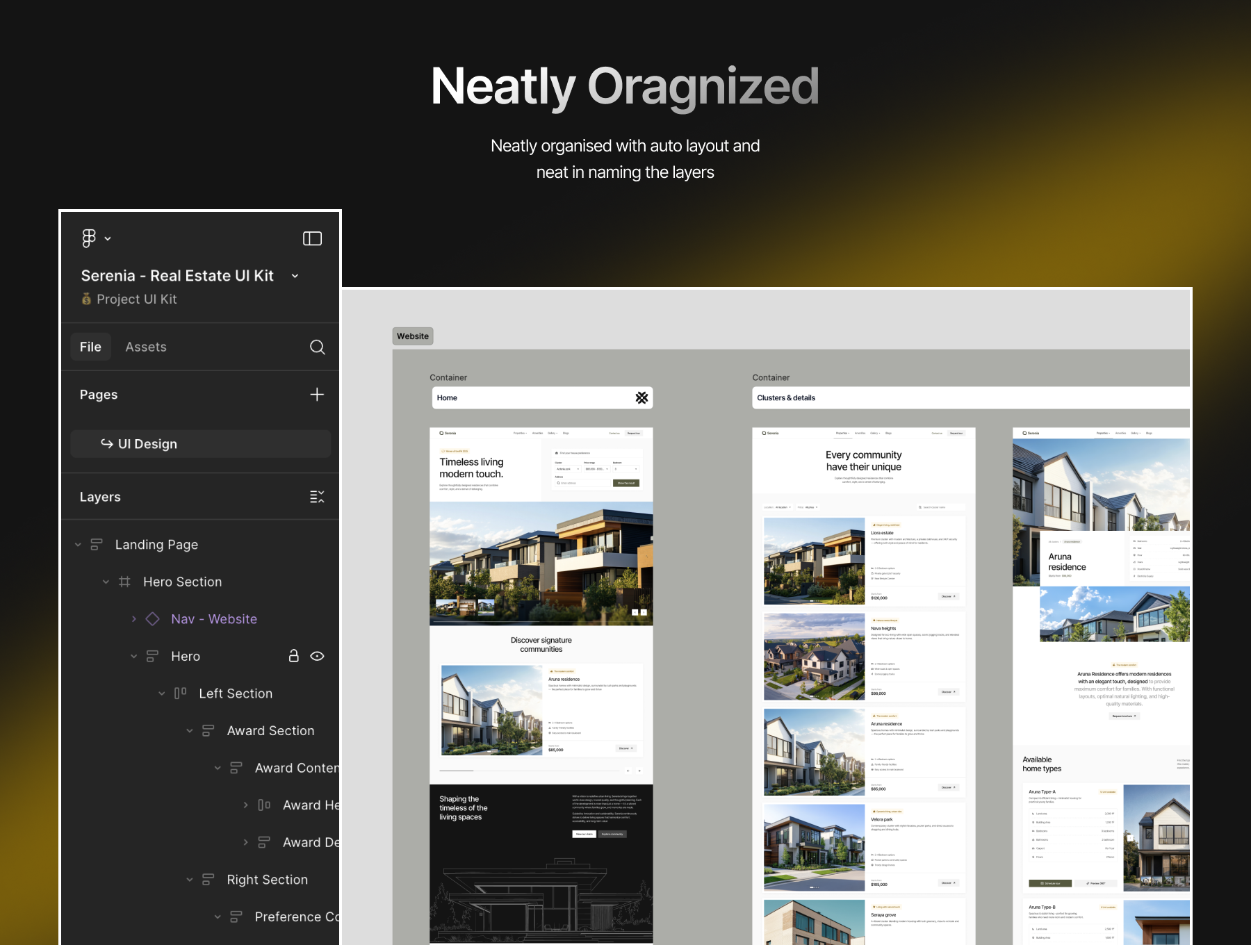 Preview images from Serenia