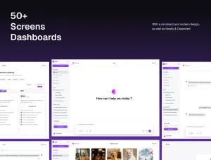 Thumb Dashboard screen previews of Zyra Chat AI including settings, pricing plans, chat interface, and gallery library.
