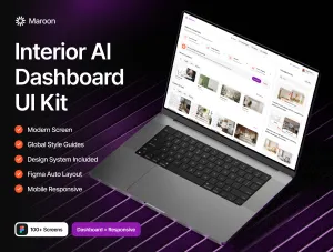 Maroon - Interior AI UI-Kit